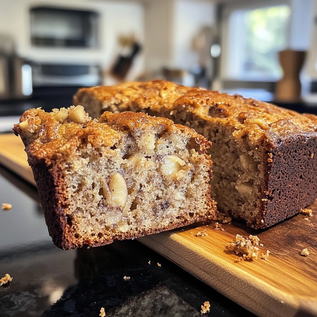 Banana Bread with Applesauce Recipe