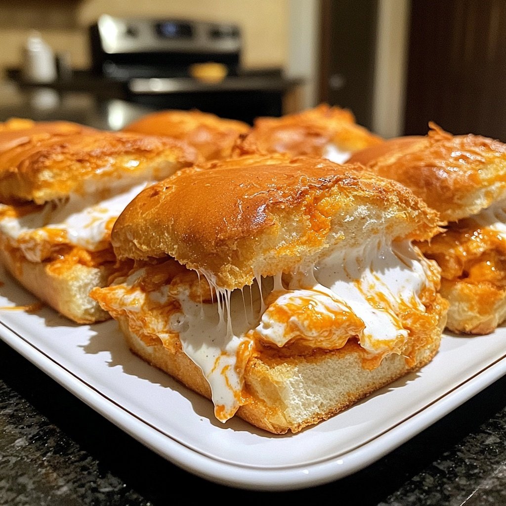Buffalo Chicken Sliders