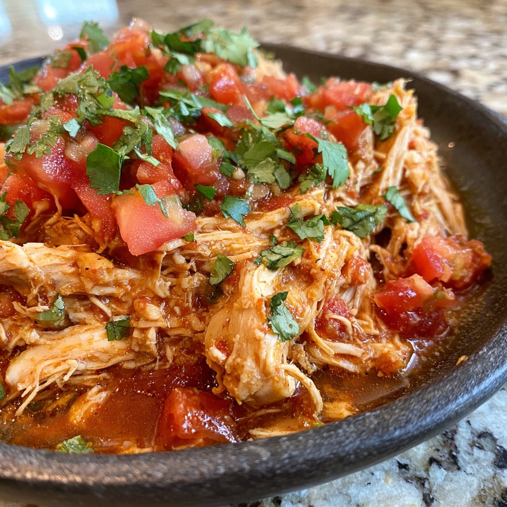 Set-It-and-Forget-It Slow Cooker Salsa Chicken