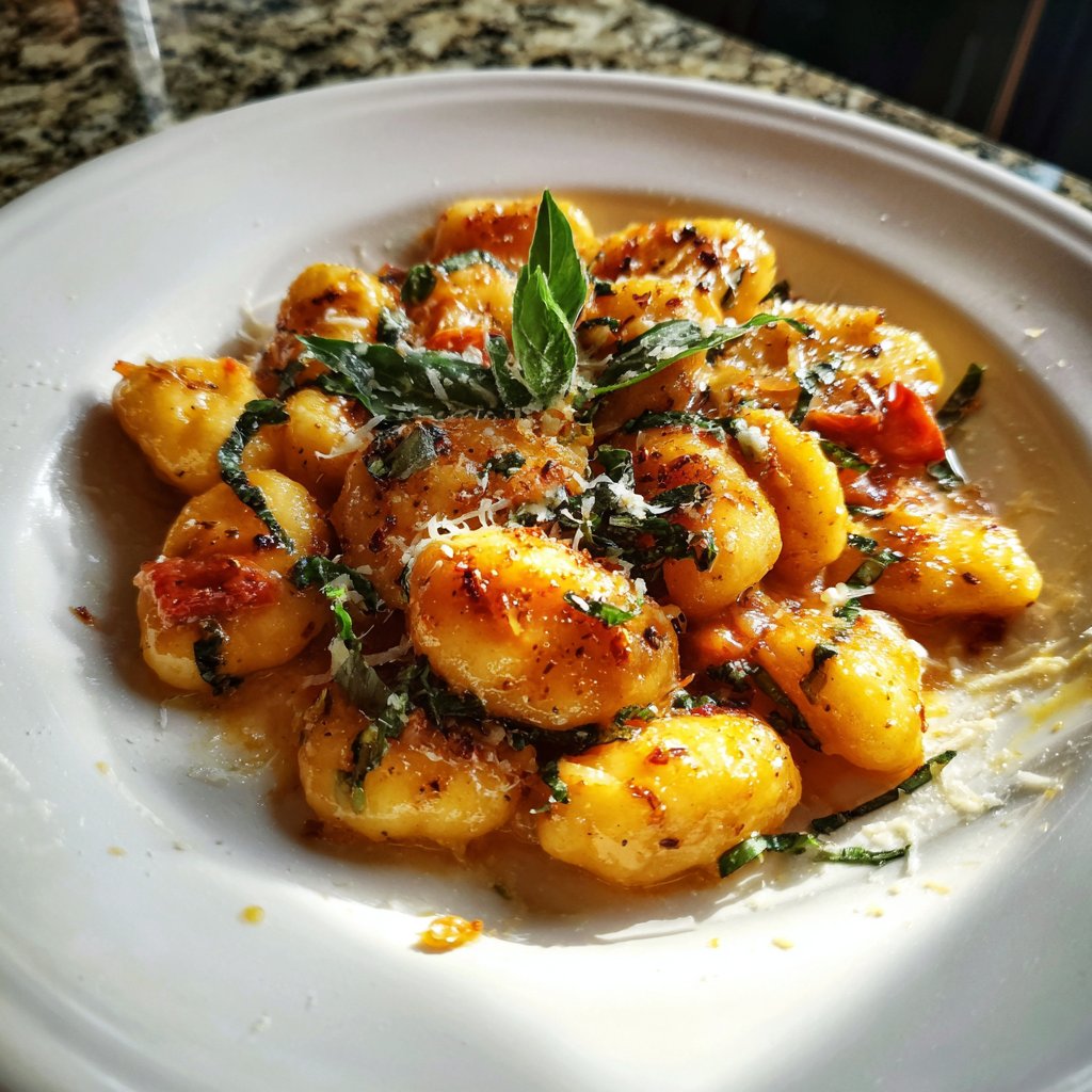 Sunday Tomato Basil Gnocchi