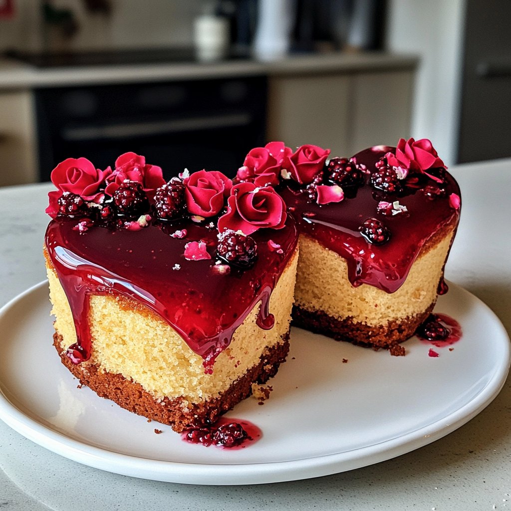 Cute Valentines Heart Cake Ideas