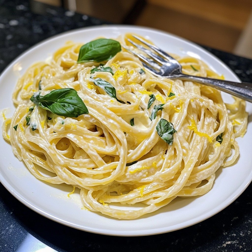Romantic Lemon Butter Pasta