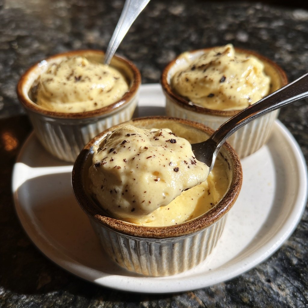 Vanilla Bean Pots de Crème