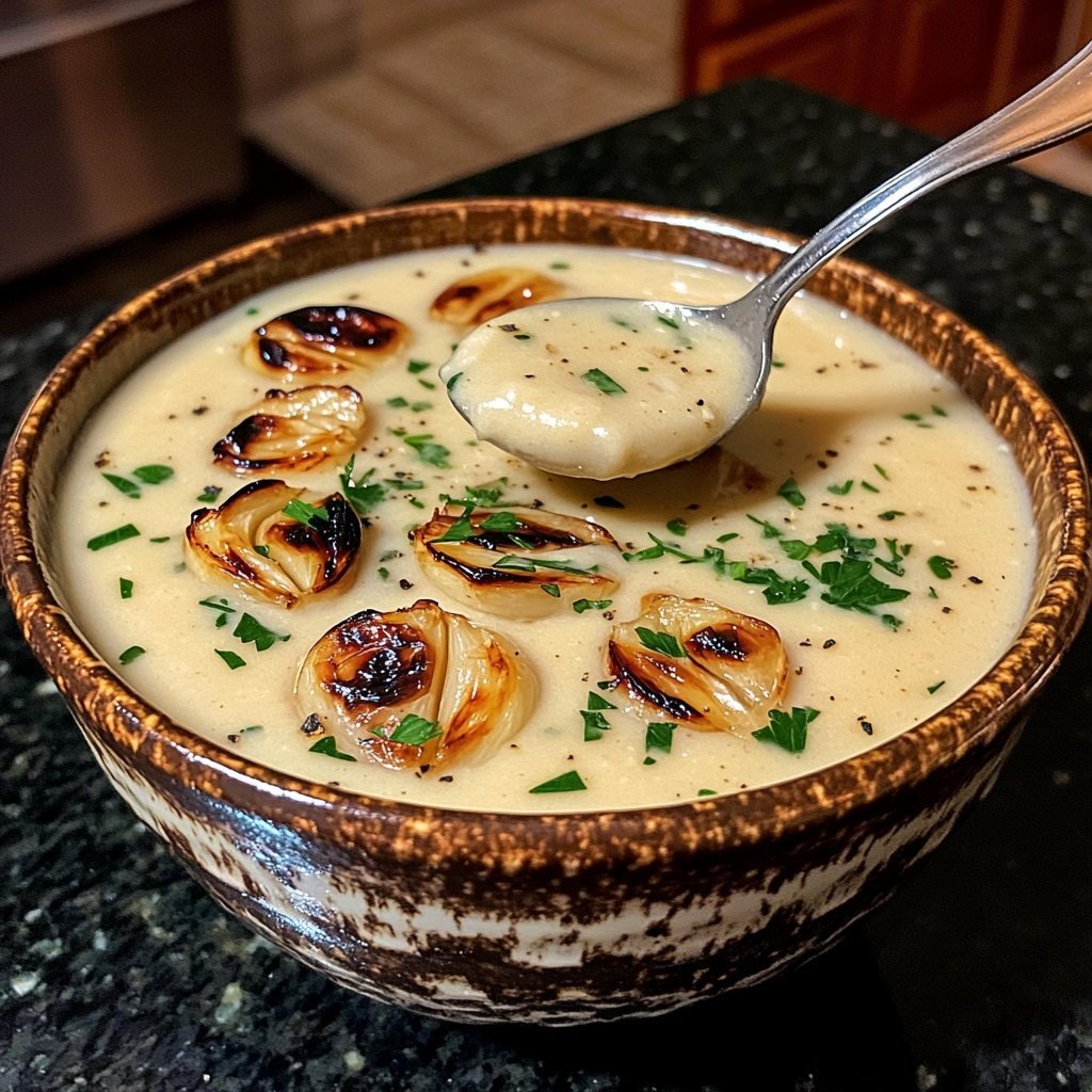 French Garlic Soup