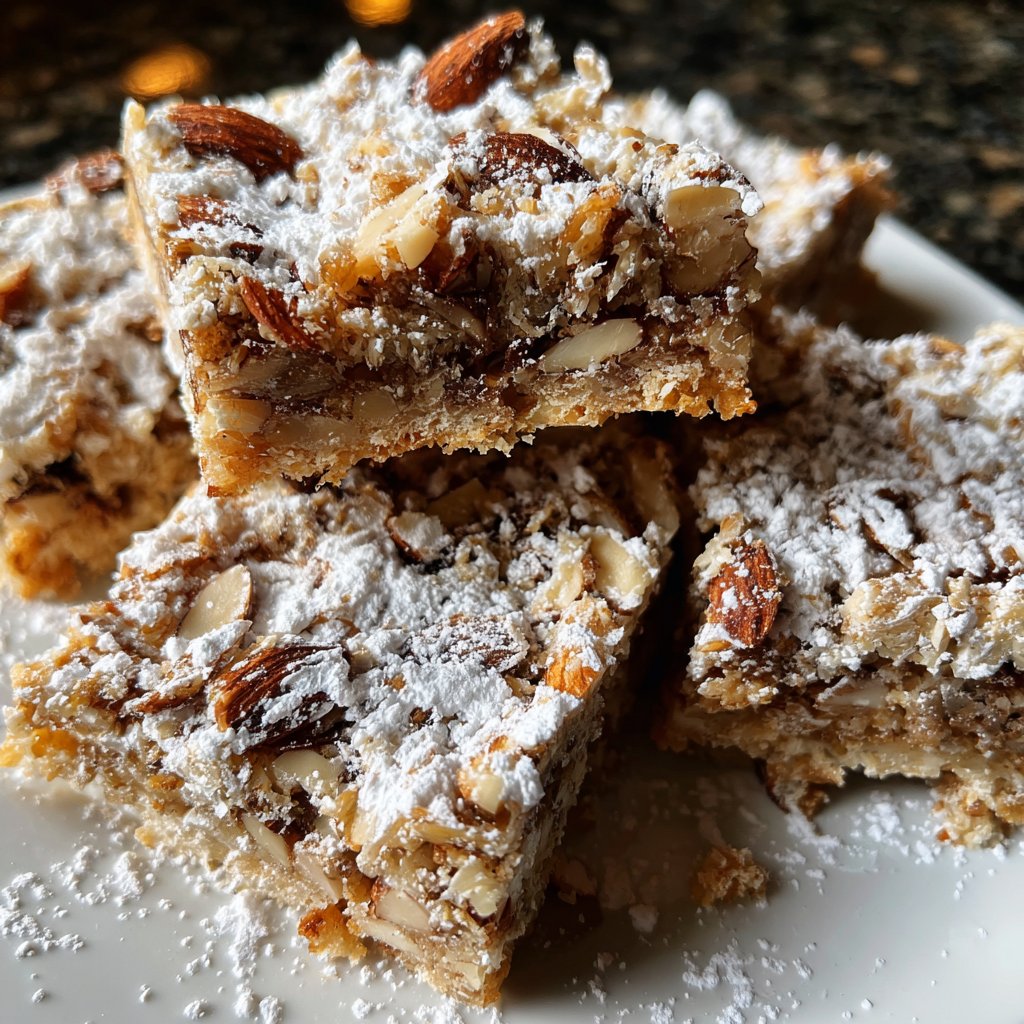 Vanilla Almond Breakfast Squares