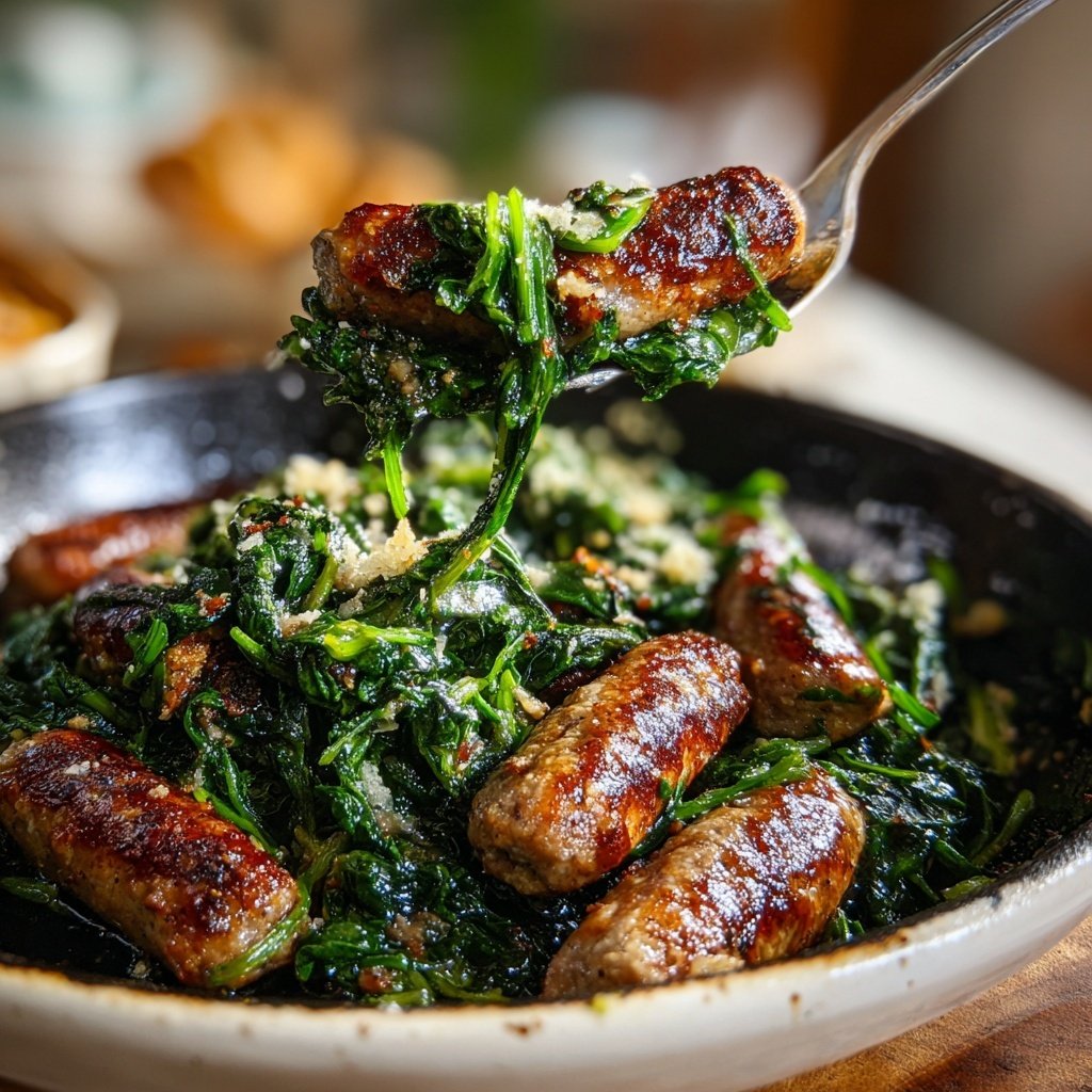 Keto Breakfast Ideas With Sausage And Spinach