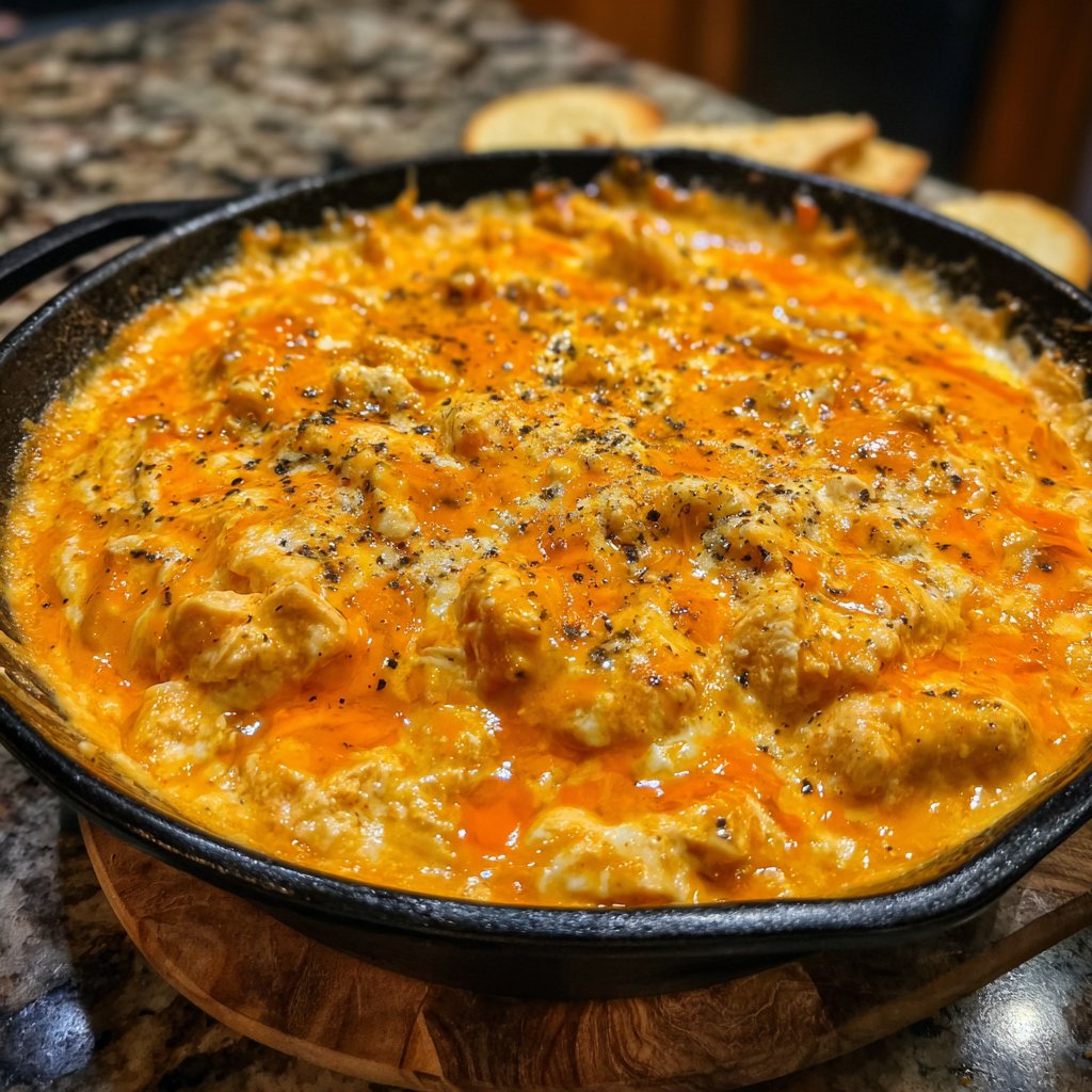 Buffalo Chicken Dip for Parties