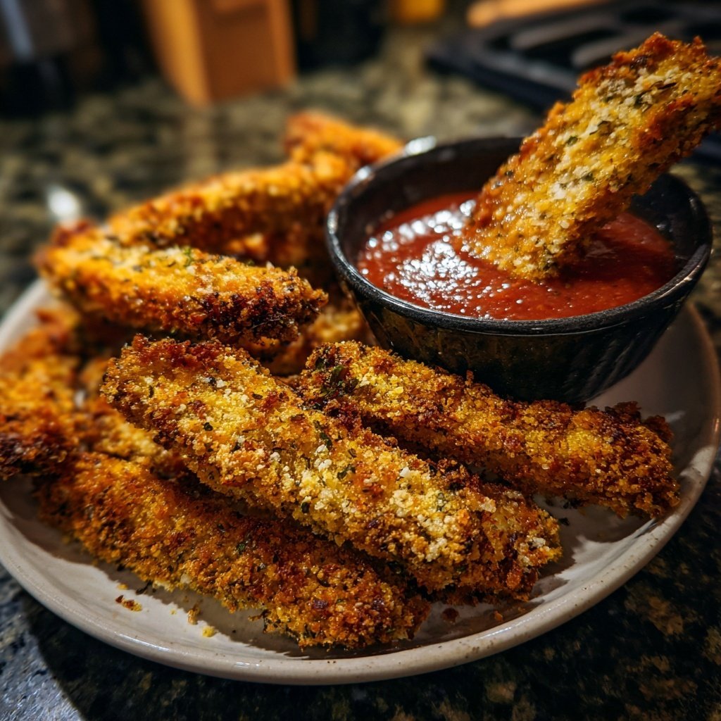 Crispy Eggplant Veggie Fries