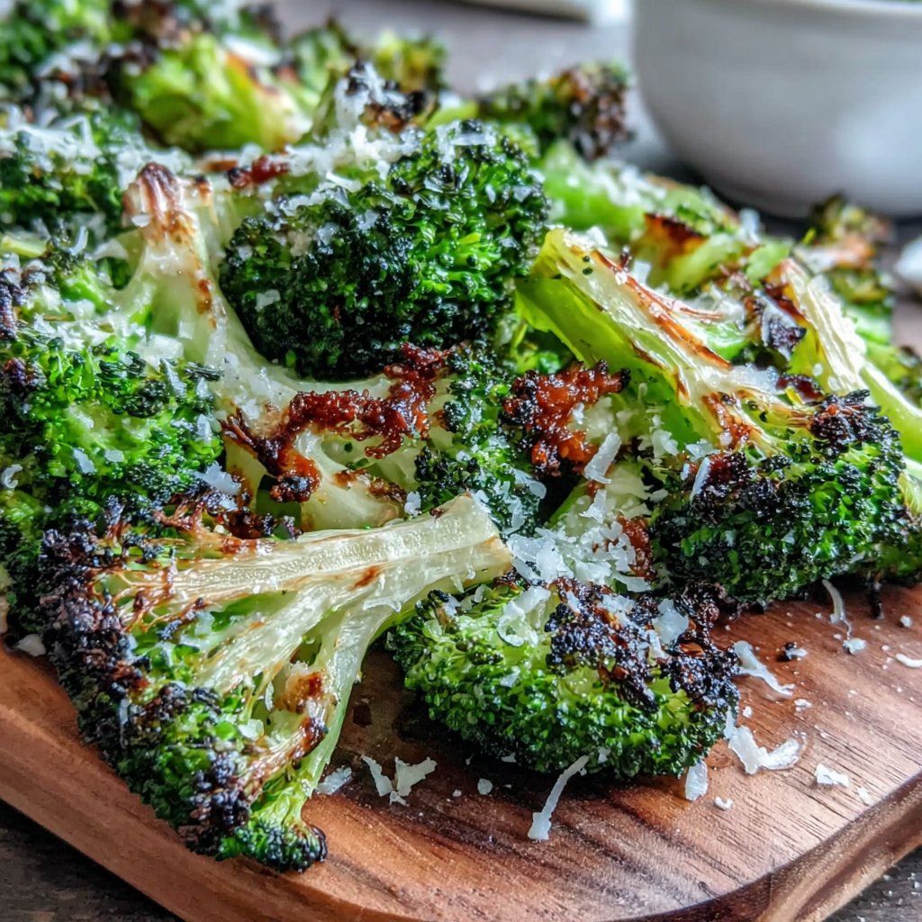 Roasted Broccoli With Parmesan
