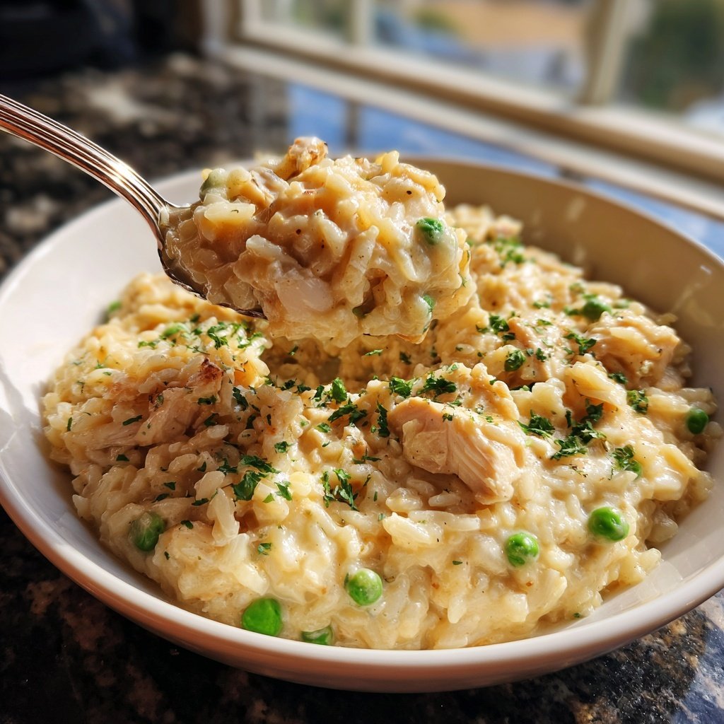 Creamy One Pot Chicken And Rice