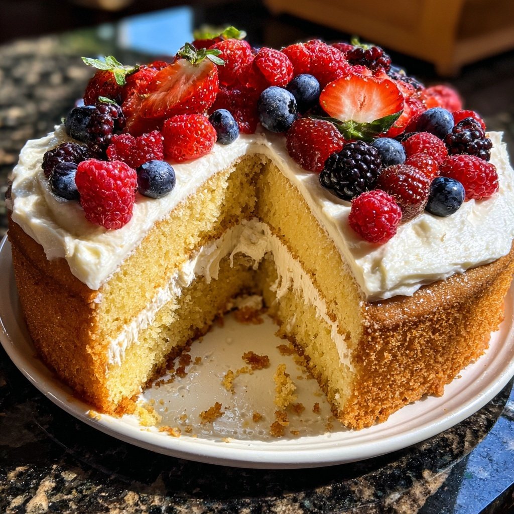 Baking & Desserts Classic Vanilla Butter Cake