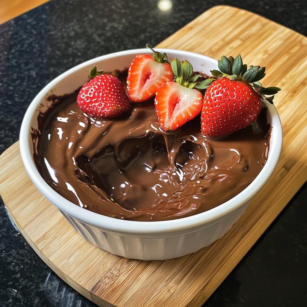 Chocolate Fondue Recipe Easy