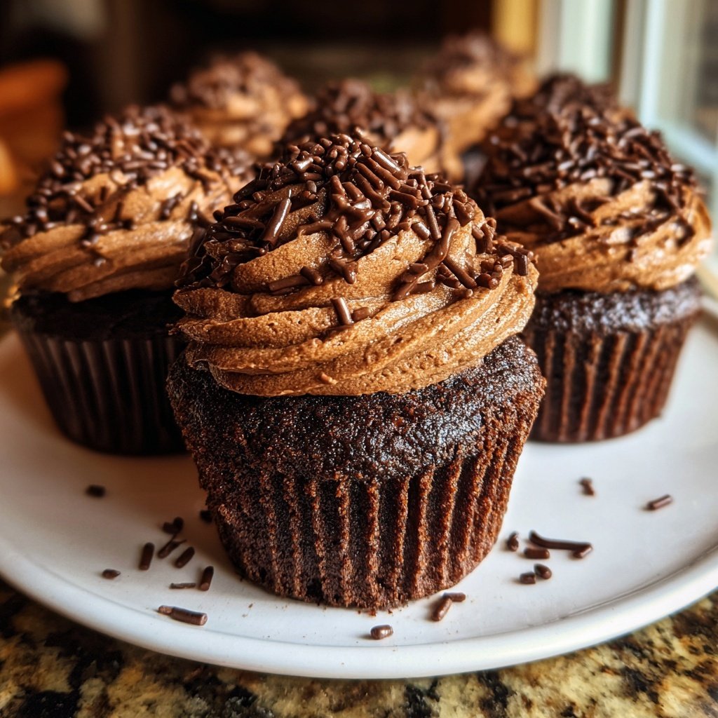 Chocolate Mocha Cupcakes
