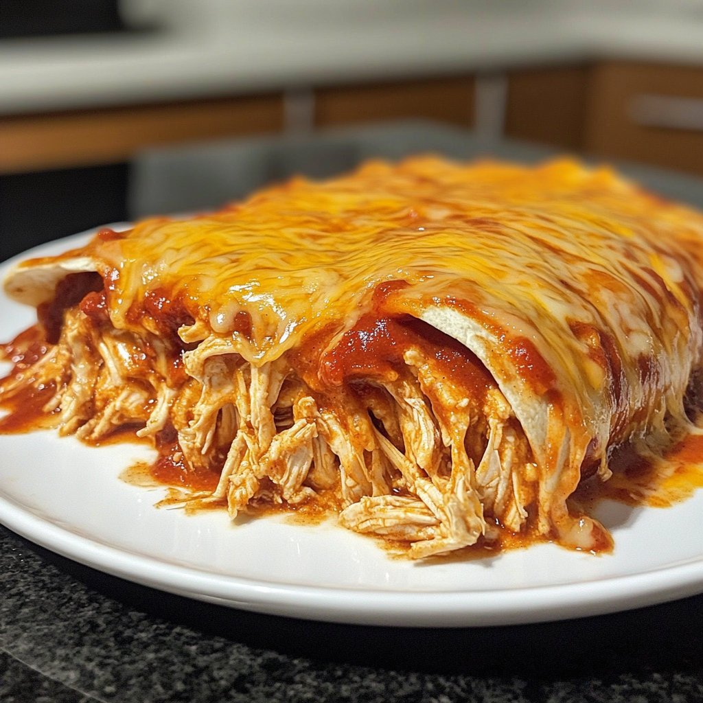 Family-Favorite Crockpot Chicken Enchilada Filling