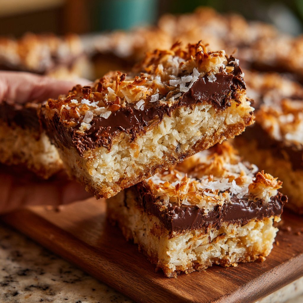 Chocolate Coconut Bars