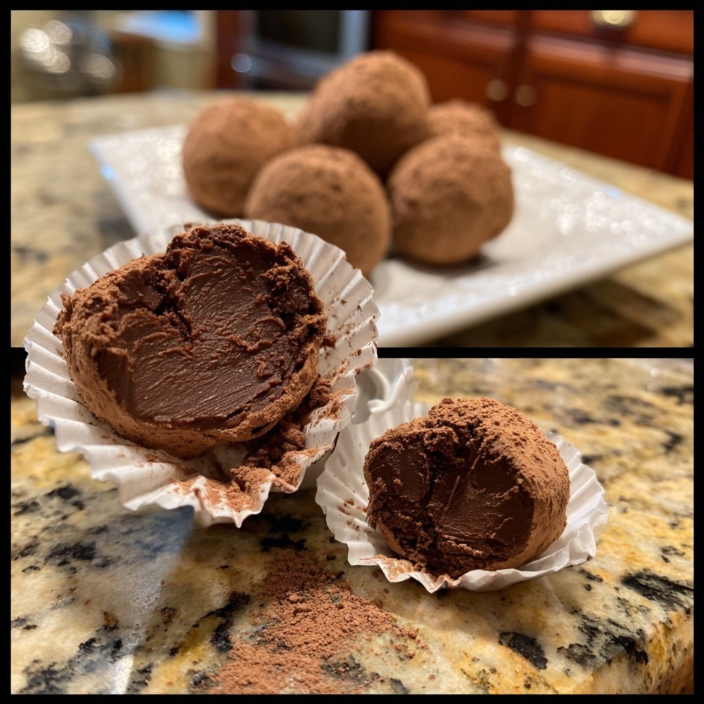 Valentines Treats Chocolate Truffles